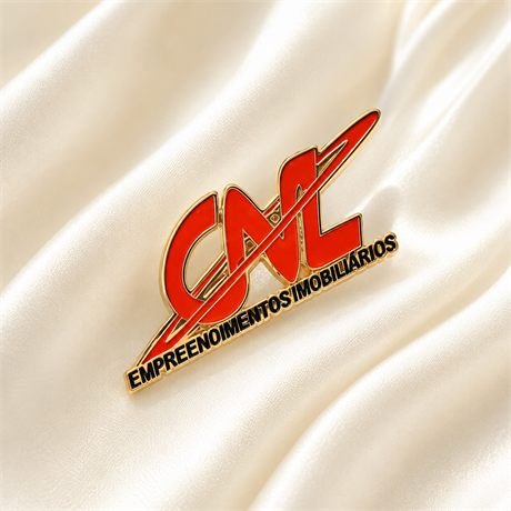 Broche comemorativo personalizado